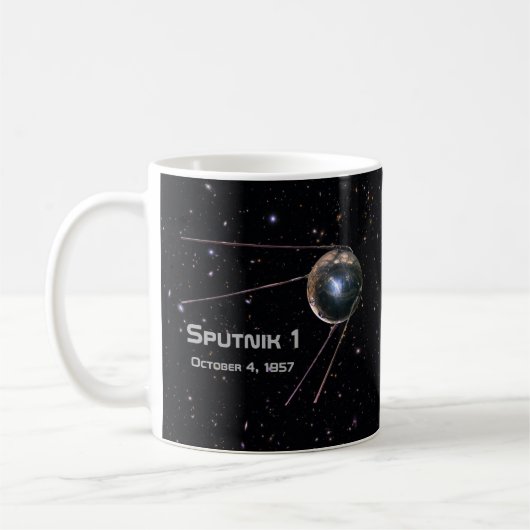 Mug Spoutnik 1 Satellite (Gauche)