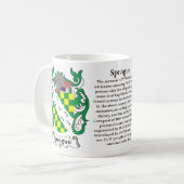 Mug Sprague, l'origine, la signification et la crête (Devant gauche)