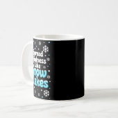 Mug Spread Kindness Like Snowflakes Snow Days Sitive M (Devant gauche)