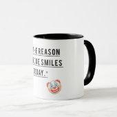 Mug Spread Kindness - Soyez la raison pour laquelle qu (Devant droit)