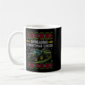 Mug Spreading Christmas Cheer Farming Tractor Ugly Swe (Gauche)