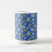 Mug Sprigs avec feuilles et fleurs. (Centre)