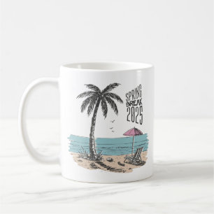 Mug Spring Break 2025 Beach Vibes