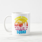 Mug Spring Break Family Squad 2024 Beach Summer Trips (Gauche)