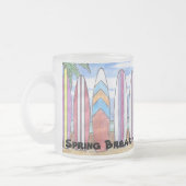 Mug SPRING BREAK (verre givré) (Gauche)