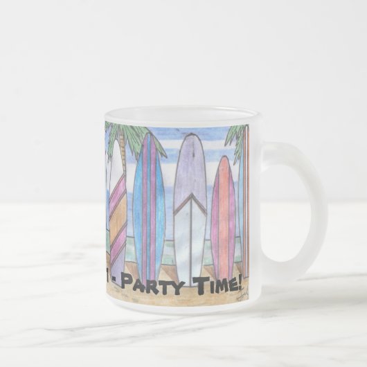 Mug SPRING BREAK (verre givré) (Droit)