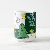 Mug Spring design women's socks (Centre)