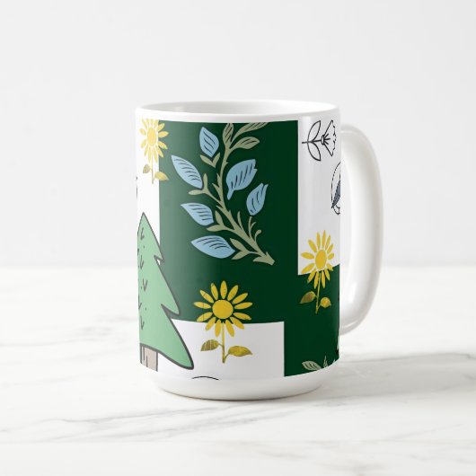 Mug Spring design women's socks  (Devant droit)