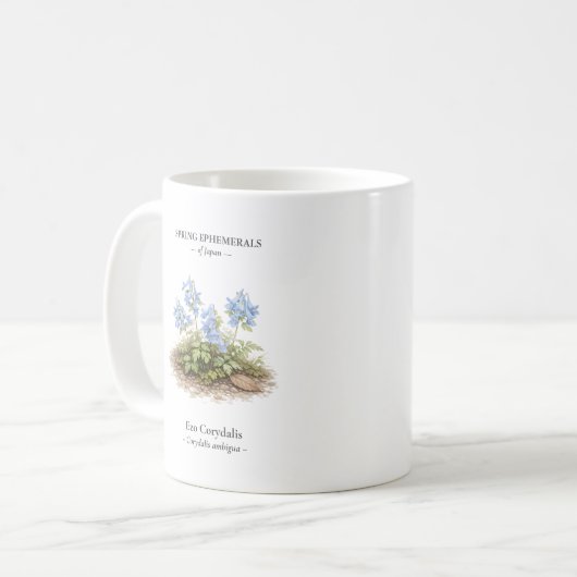 Mug Spring Ephemerals of Japan – Ezo Corydalis (Devant gauche)