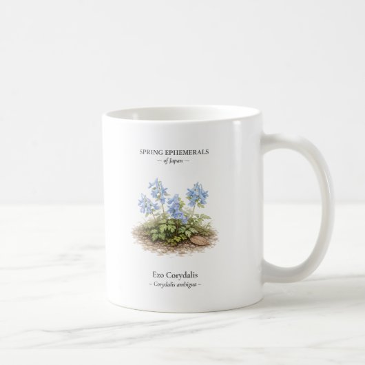 Mug Spring Ephemerals of Japan – Ezo Corydalis (Droite)