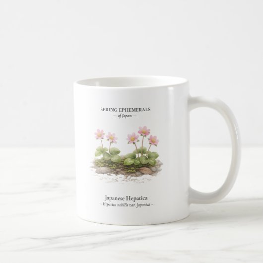 Mug Spring Ephemerals of Japan – Japanese Hepatica (Droite)