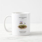 Mug Spring Ephemerals of Japan – Kikuzaki Anemone (Gauche)