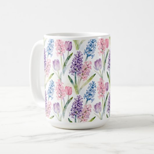 Mug Spring Floral Pattern (Devant gauche)