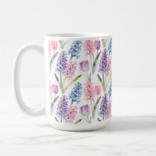 Mug Spring Floral Pattern (Gauche)