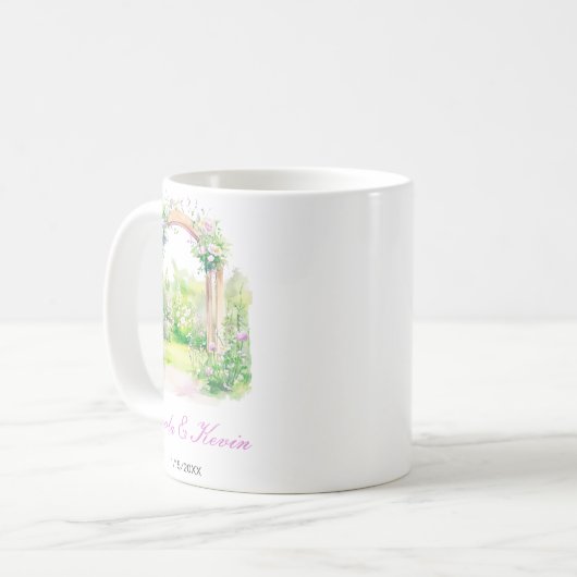 Mug Spring Floral Wedding Arch (Devant gauche)