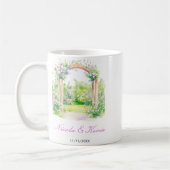Mug Spring Floral Wedding Arch (Gauche)
