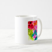 Mug Spring Flowers watercolour abstract (Devant droit)