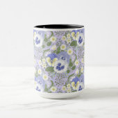 Mug Spring Garden flowers on lavender (Centre)