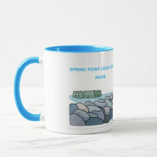 MUG SPRING POINT LEDGE LIGHT, MAINE (Gauche)