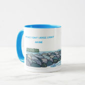 MUG SPRING POINT LEDGE LIGHT, MAINE (Devant gauche)