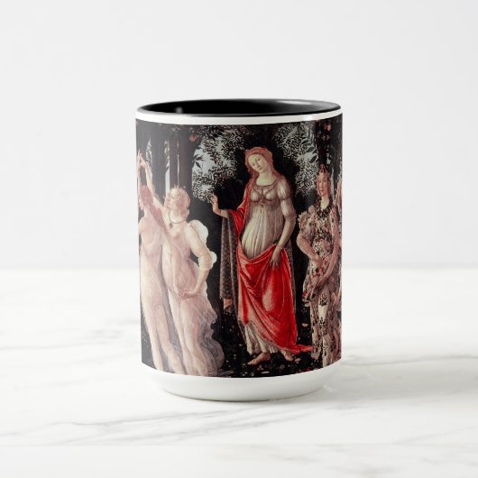 Mug Spring Primavera Sandro Botticelli Renaissance (Centre)