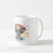 Mug Spring Sunshine and Ele-fun Retro Beach Getaway (Devant droit)