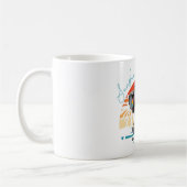 Mug Spring Sunshine and Ele-fun Retro Beach Getaway (Gauche)