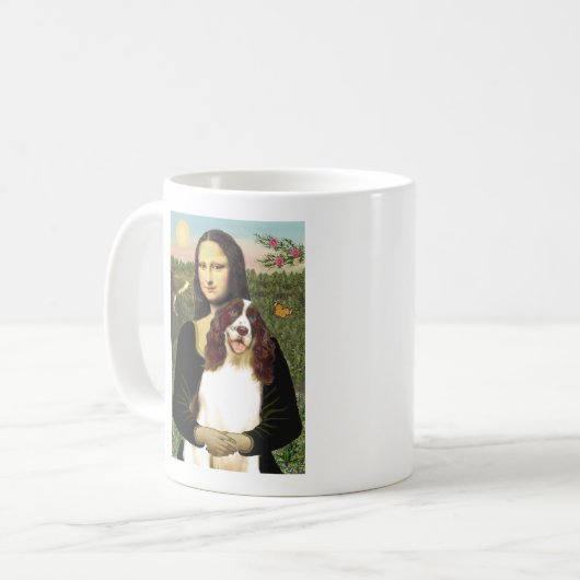 Mug Springer anglais (Liv2) - Mona Lisa (Devant gauche)