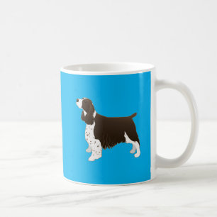 Mug Springer Spaniel Chien de base race Silhouette Bro