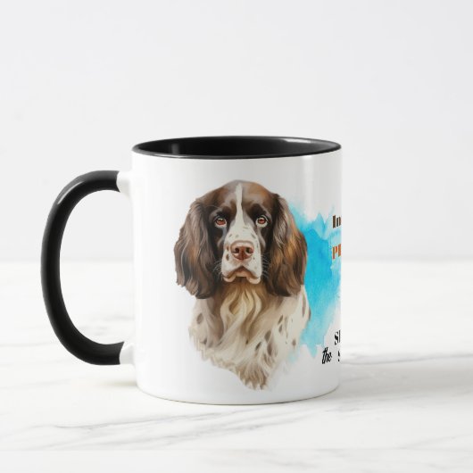 Mug Springer Spaniel Chien Loyal Ami (Gauche)