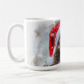 Mug Springer Spaniel chien Noël Festif (Gauche)