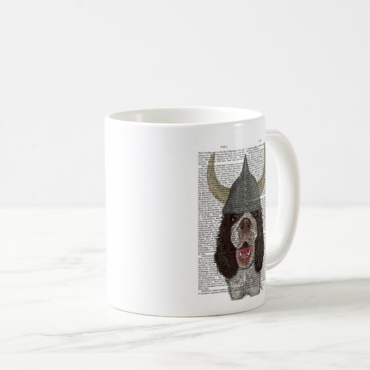 Mug Springer Spaniel Viking (Devant droit)