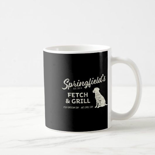 Mug Springfield Mange Des Animaux Domestiques - Va Che (Droite)