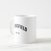 Mug Springfield Ohio OH (Devant gauche)