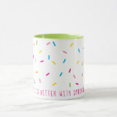 Mug SPRINKLES moderne mignon à motif joli coloré (Centre)