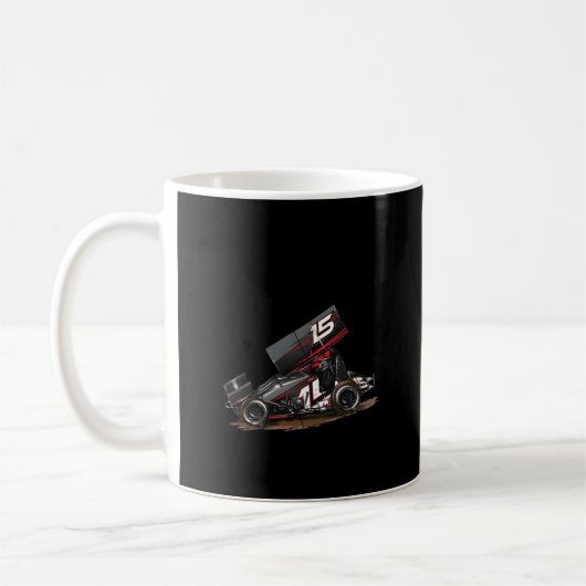 Mug Sprint-Cars Racing Anatomie (Gauche)
