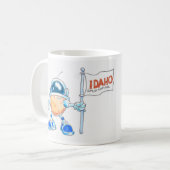 Mug Spudnik réclame la lune pour l'Idaho ! (Devant gauche)
