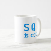 Mug SQL est cool (Devant droit)