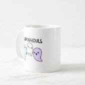 Mug Squad Ghouls Drôle Jeu d'Halloween (Devant gauche)