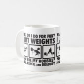 Mug Squat, Banc, Deadlift - Motivation (Devant gauche)