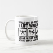 Mug Squat, Banc, Deadlift - Motivation (Gauche)