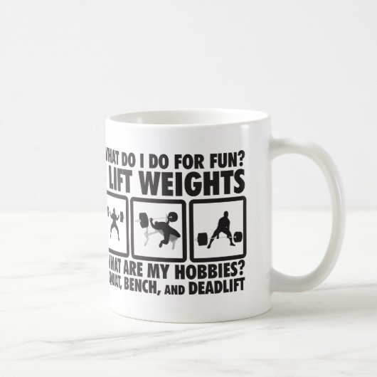 Mug Squat, Banc, Deadlift - Motivation (Droite)