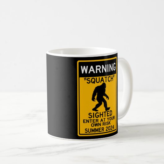 Mug Squatch (Sasquatch) aperçu entrer à Yout à ses pro (Devant droit)
