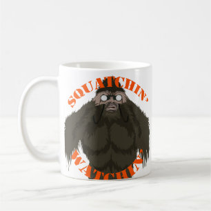 Mug Squatchin' Watchin' Bigfoot Love