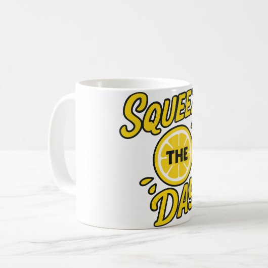 Mug Squeeze the Day (Devant gauche)