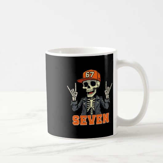Mug Squelette 67endy - 67 Six Sept Halloween 7 Long Sl (Droite)
