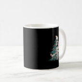 Mug squelette arbre de Noël (Devant droit)