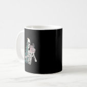Mug squelette arbre de Noël (Devant gauche)