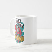 Mug Squelette avec bière (Devant gauche)