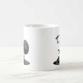 Mug Squelette avec épée et bouclier (Centre)